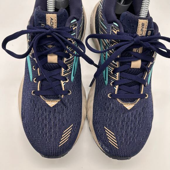 Brooks Adrenaline GTS 19 Road Running Sneaker Shoes Purple Women's 9‎ B (Medium) - Picture 7 of 12